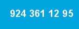 924 361 12 95 924 361 12 95